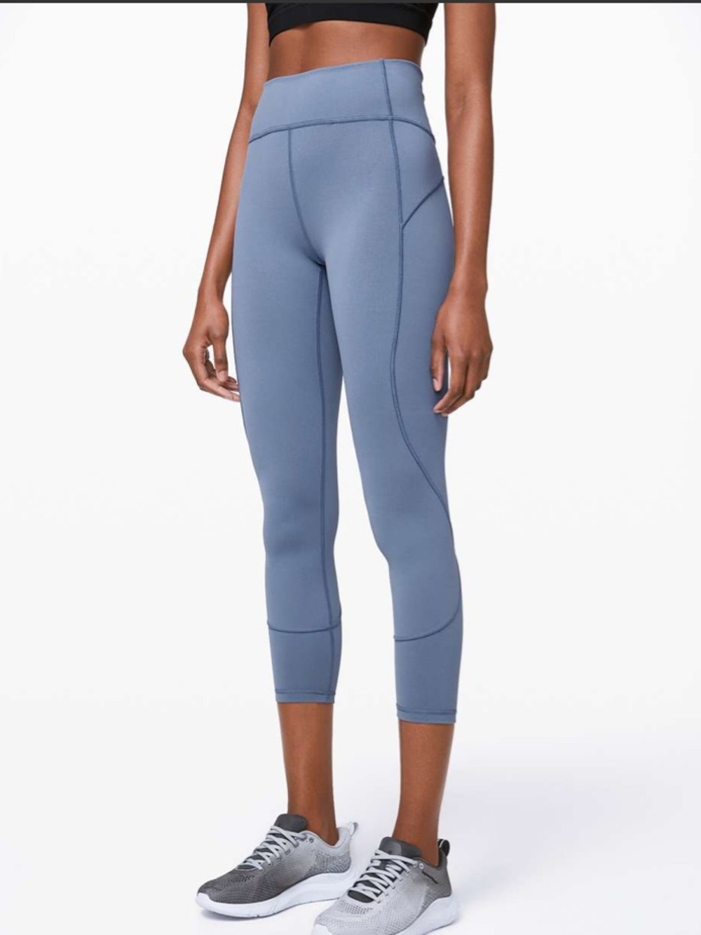 Lululemon In Movement Tight 25" - Oasis Blue sz 10 #T1